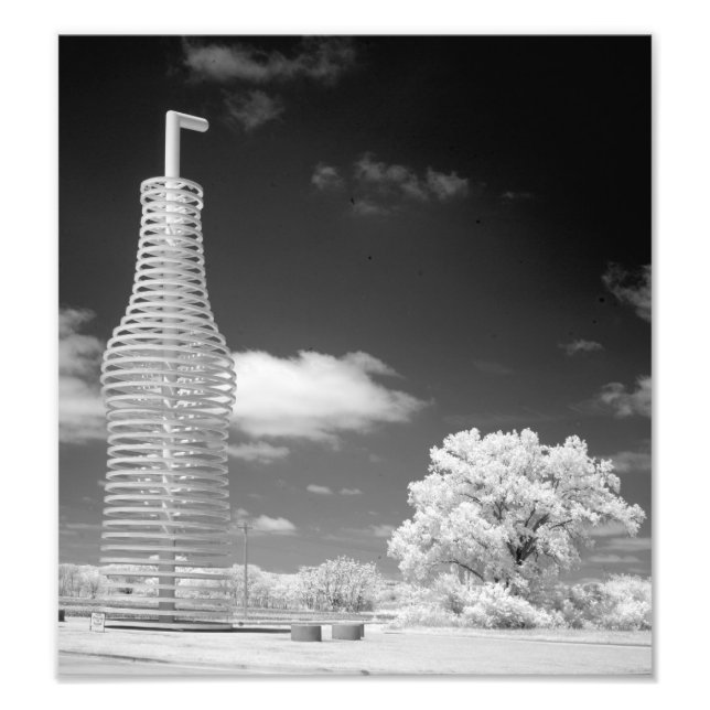 Pop 66 Arcadia Oklahoma Fototryck (Framsidan)