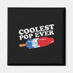 Pop Aldrig Popsicle Funny Retro Bomb Fars dag Gif Magnet