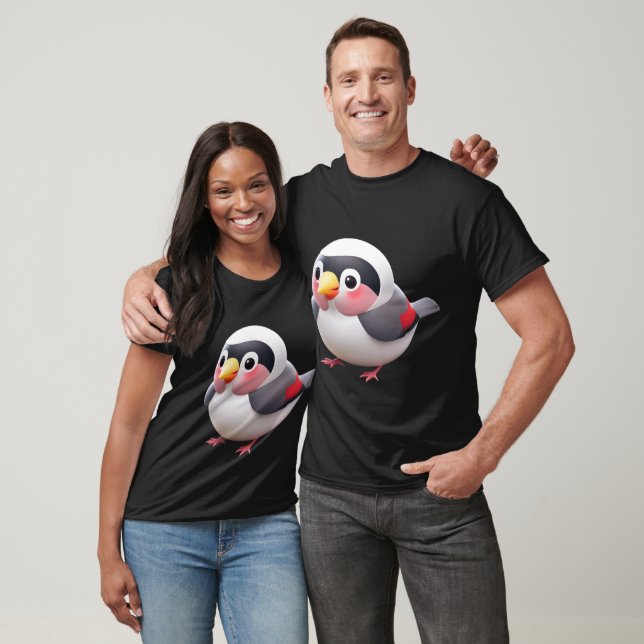 　Pop and colorful birds T Shirt (Unisex)