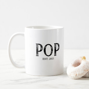 Pop År grundad Kaffemugg