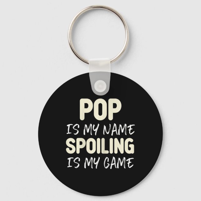 Pop är min Namn-spill är mitt spel. Nyckelring (Framsida)