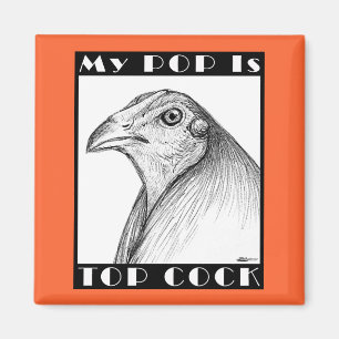 Pop är övre sockfågel magnet