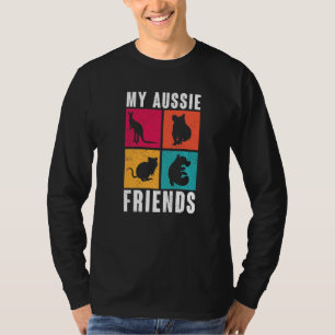Pop Art Australian Animal My Aussie Friends Austra T Shirt