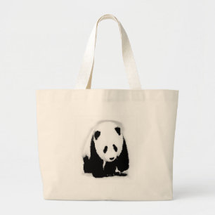 Pop Art Baby Panda Jumbo Tygkasse