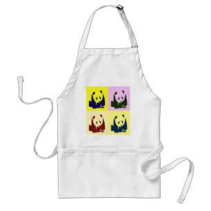 Pop Art Baby Pandas Förkläde