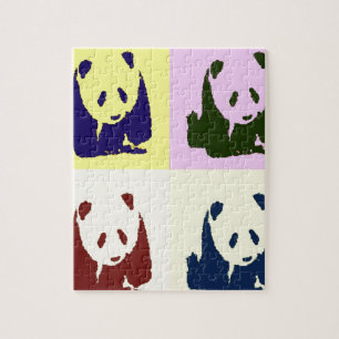 Pop Art Baby Pandas Pussel