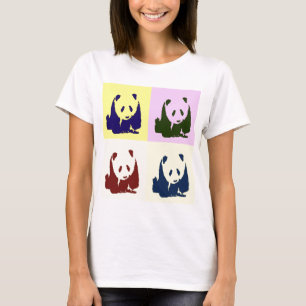 Pop Art Baby Pandas T Shirt