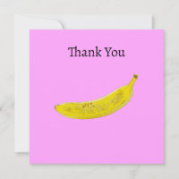 Pop Art Banana Rosa Bakgrund