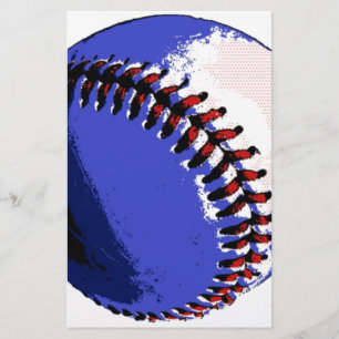 Pop Art Baseball Brevpapper