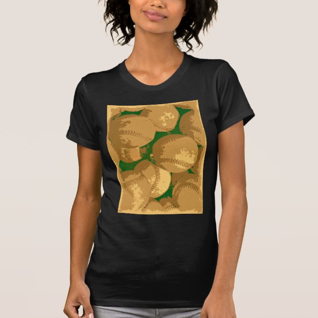 Pop Art Baseball Tee (Framsida)