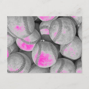 Pop Art Baseball-vykort Vykort