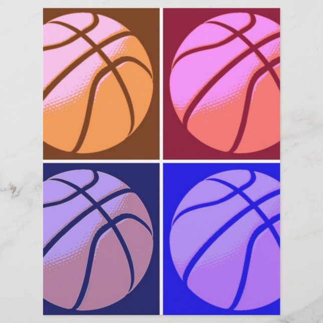 Pop Art Basketball (Framsida)