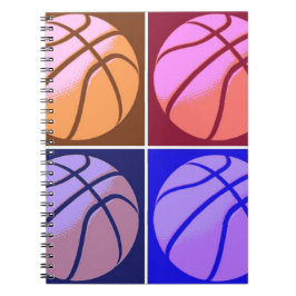 Pop Art Basketball Anteckningsbok