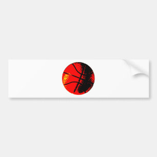 Pop Art Basketball Bildekal