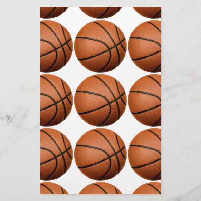 Pop Art Basketball Brevpapper (Framsida)
