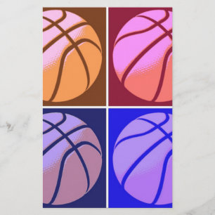 Pop Art Basketball Brevpapper