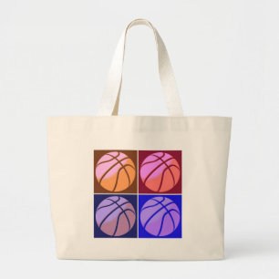Pop Art Basketball Jumbo Tygkasse