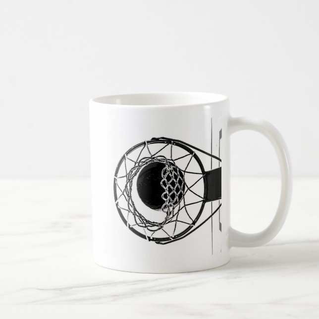 Pop Art Basketball Kaffemugg (Höger)