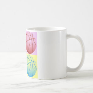 Pop Art Basketball Kaffemugg