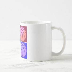 Pop Art Basketball Kaffemugg