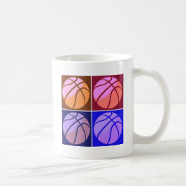 Pop Art Basketball Kaffemugg