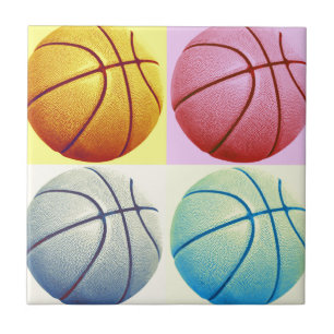 Pop Art Basketball Kakelplatta