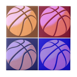 Pop Art Basketball Kakelplatta