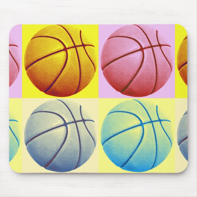 Pop Art Basketball Musmatta (Framsidan)