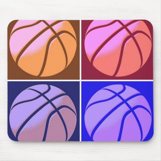 Pop Art Basketball Musmatta (Framsidan)
