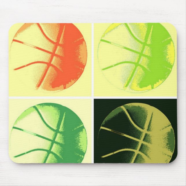 Pop Art Basketball Musmatta (Framsidan)