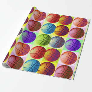 Pop Art Basketball Presentpapper