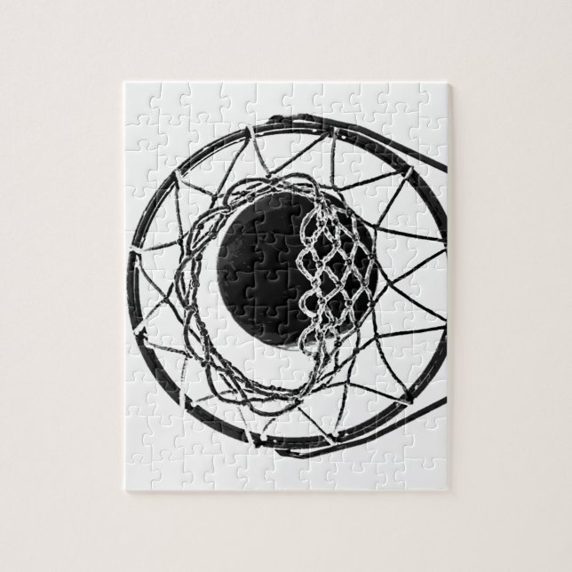 Pop Art Basketball Pussel (Vertikal)