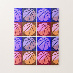 Pop Art Basketball Pussel