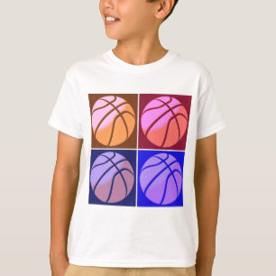 Pop Art Basketball T Shirt
