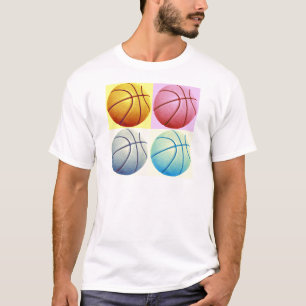 Pop Art Basketball T Shirt