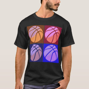 Pop Art Basketball T Shirt