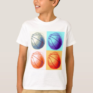 Pop Art Basketball T Shirt