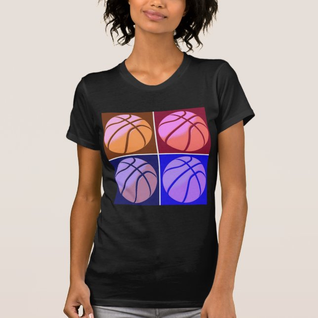 Pop Art Basketball Tee (Framsida)