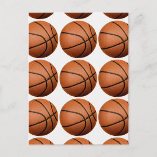 Pop Art Basketball Vykort