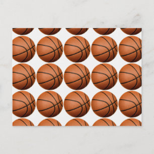 Pop Art Basketball Vykort