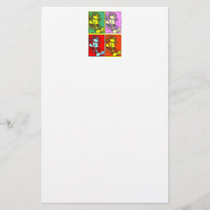 Pop-art Beethoven Brevpapper