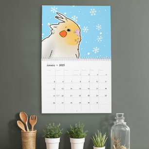 Pop Art Birds Vol. 3 Vibrant Cockatiel Hummingbird Kalender