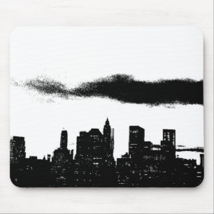 Pop Art Black White NYC New York City Musmatta