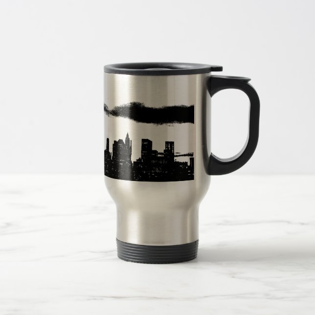 Pop Art Black White NYC New York City Resemugg (Höger)