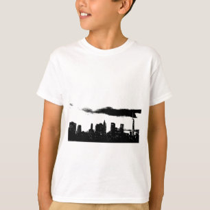 Pop Art Black White NYC New York City T-shirt