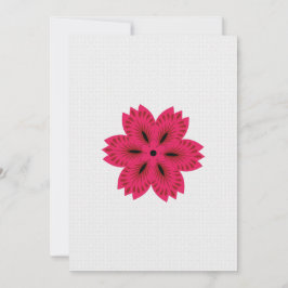 Pop Art Blomster Affisch | Modärn Väggkonst Inbjudningar