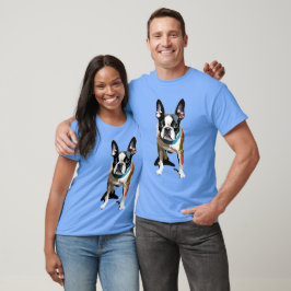 Pop Art Boston Terrier T-Shirt