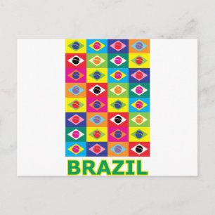 Pop Art Brasilien Vykort