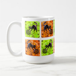 Pop Art Cat  Kaffemugg