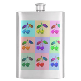 Pop Art Cherry Mönster Fickplunta